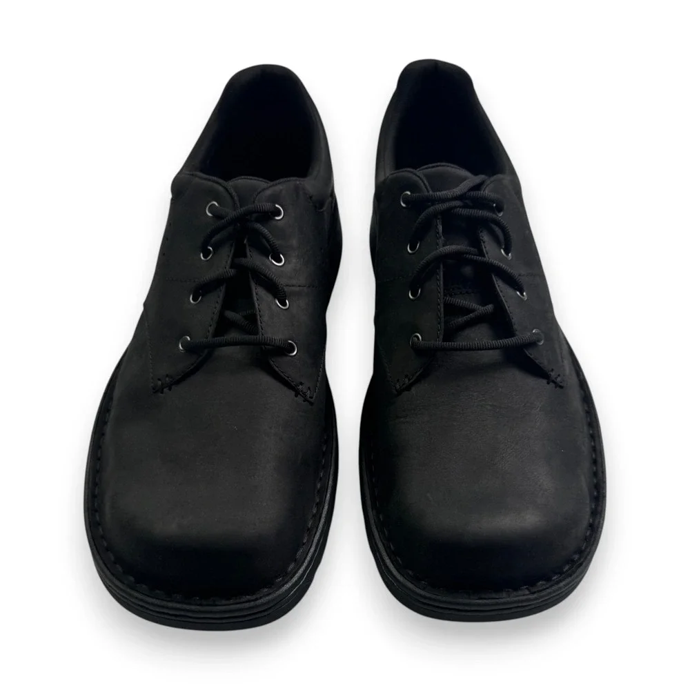 Merrell Mens World Legend 2 Black Leather Oxford Shoes J000849W Wide 11W
